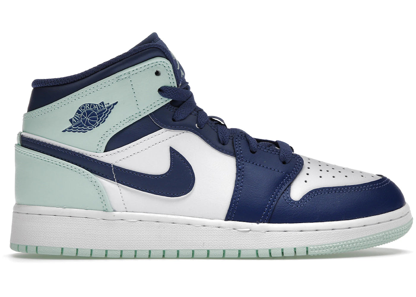 Jordan 1 Mid-Mystic Navy Mint Foam (GS)