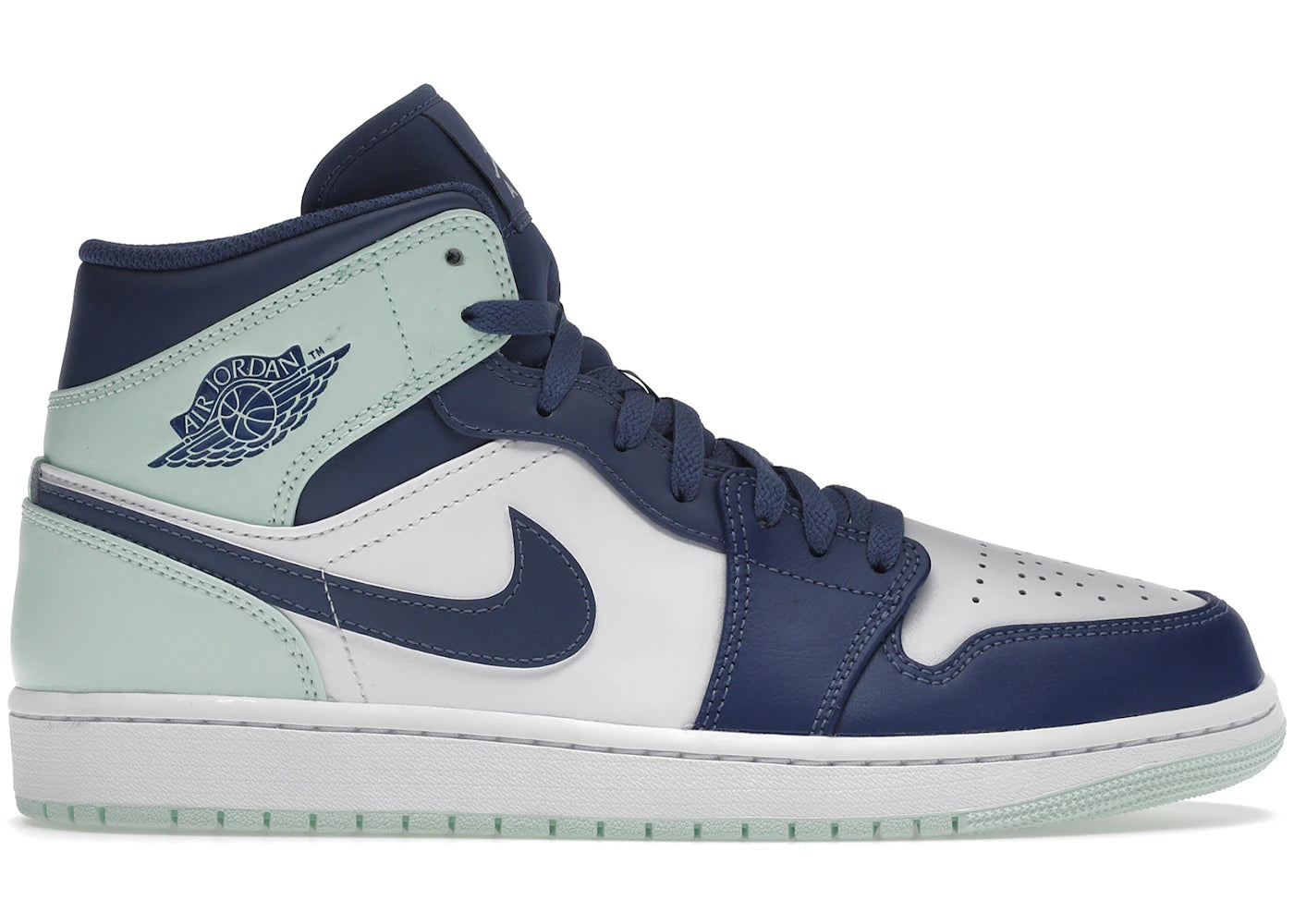 Jordan 1 Mid-Mystic Navy Mint Foam