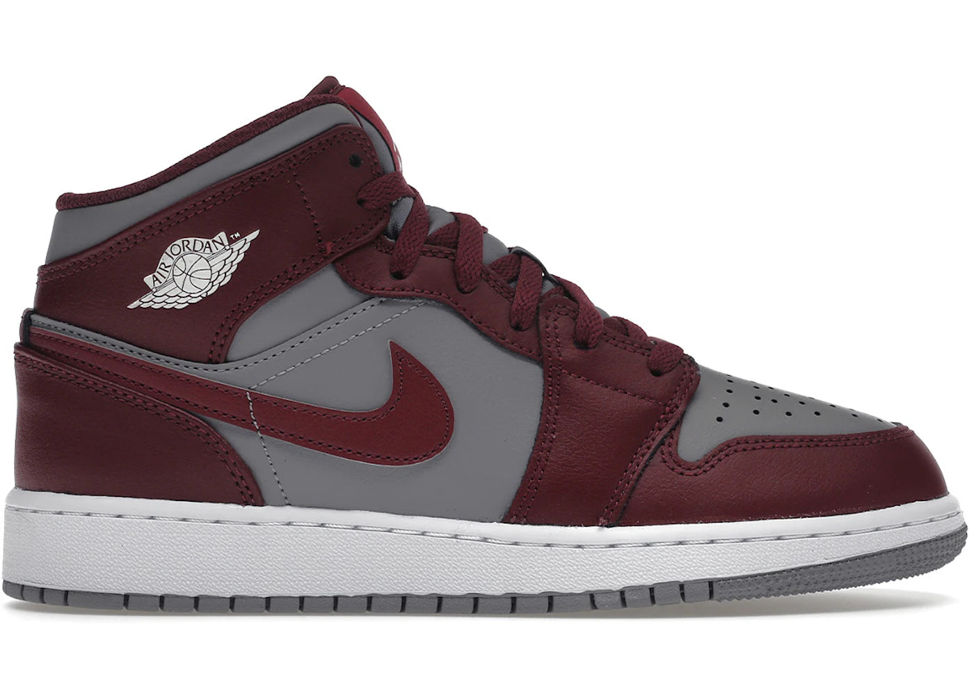 Jordan 1 Mid-Cherrywood Red (GS)