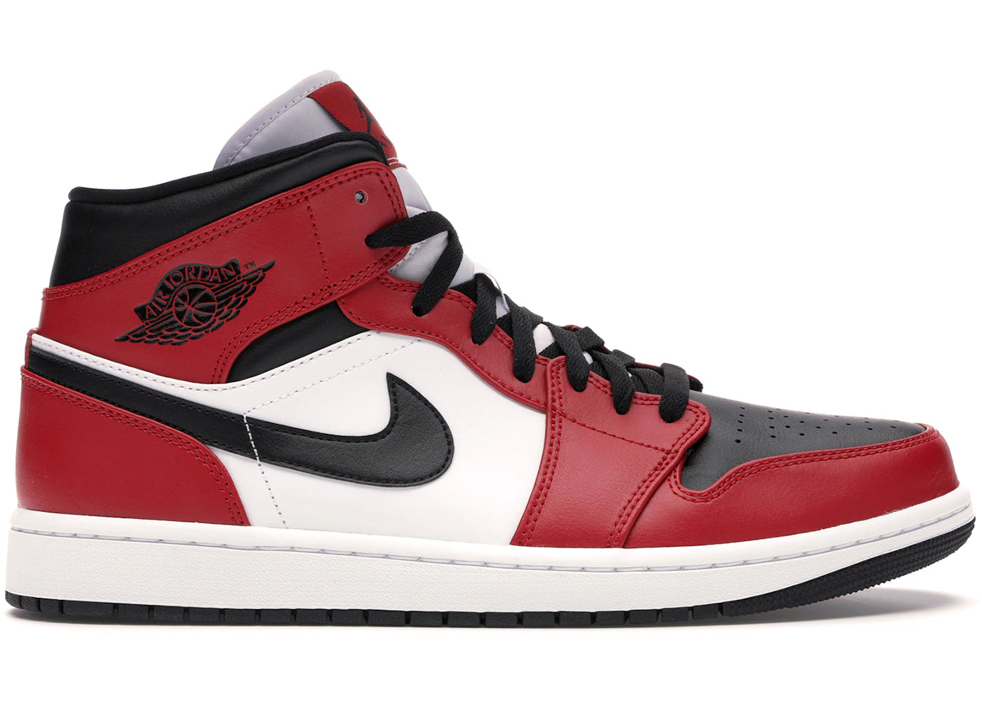 Jordan 1 Mid-Chicago Toe