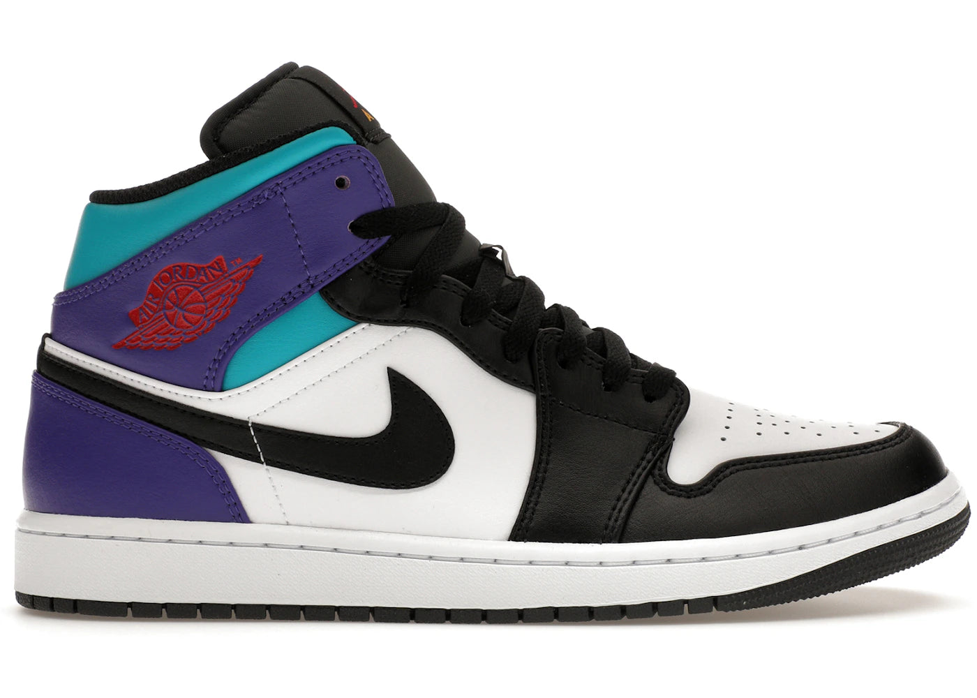 Jordan 1 Mid-Court Purple Tropical Twist