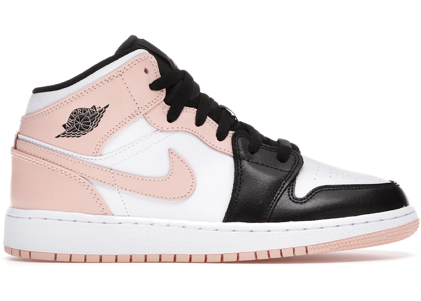 Jordan 1 Mid-Arctic Orange Black Toe (GS)