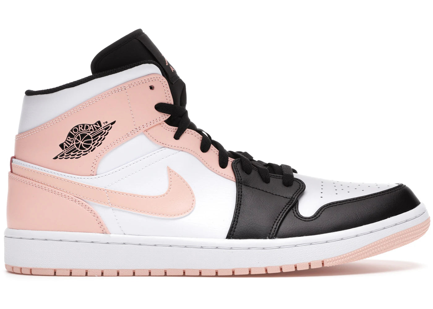 Jordan 1 Mid-Arctic Orange Black Toe