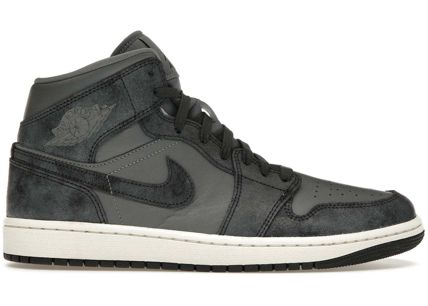 Jordan 1 Mid-Distressed Smoke Grey (Women's)