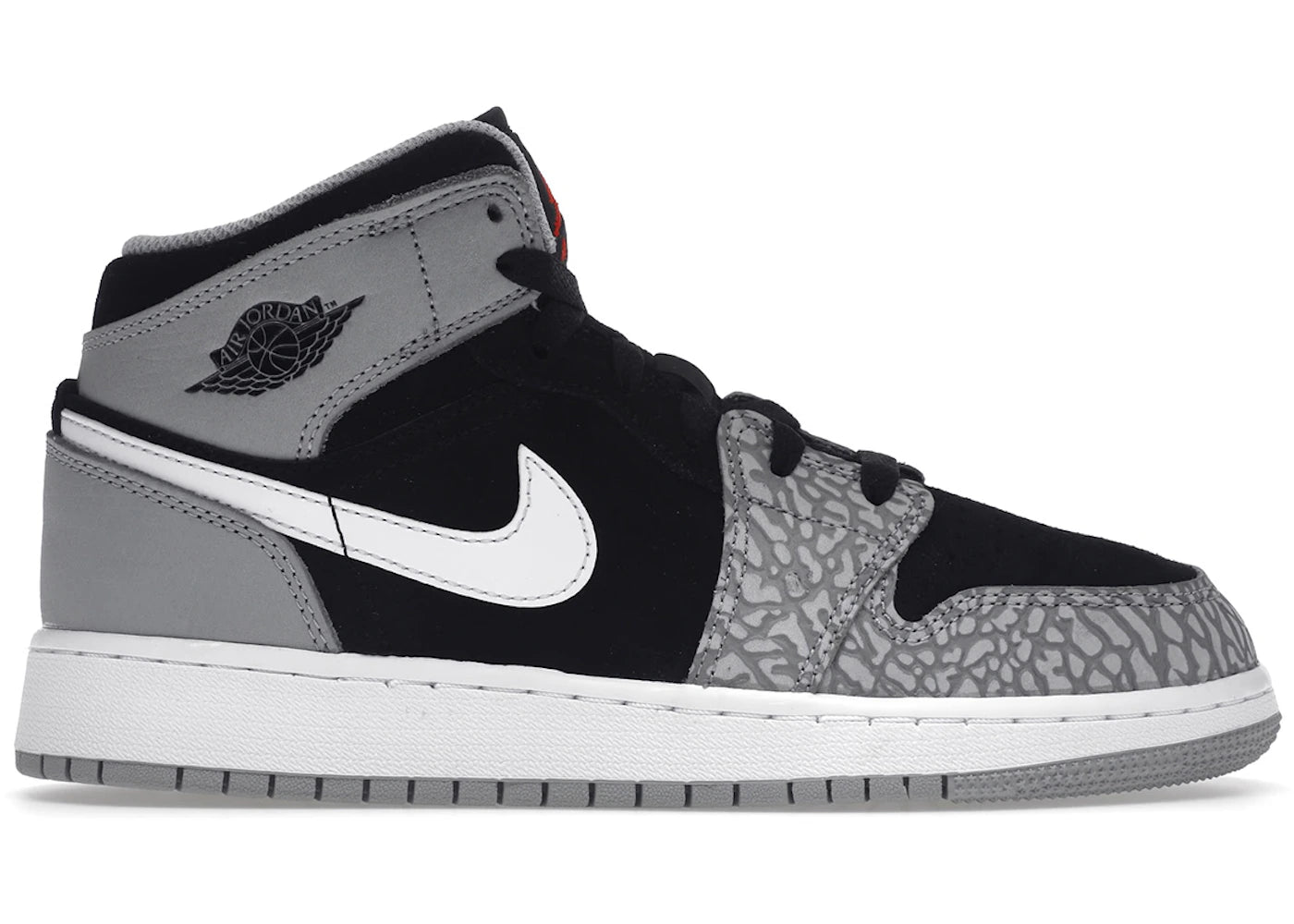 Jordan 1 Mid SE-Elephant Print (GS)