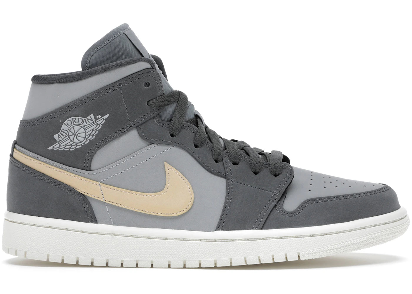 Jordan 1 Mid-Grey Onyx (Women's)