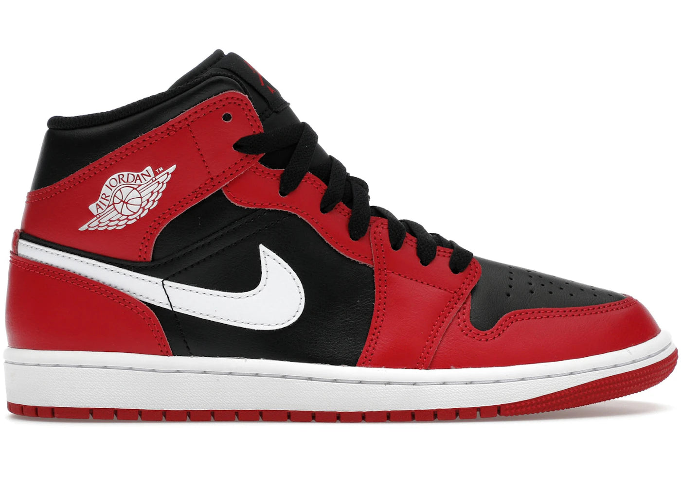 Jordan 1 Mid-Gym Red Black White (2024)