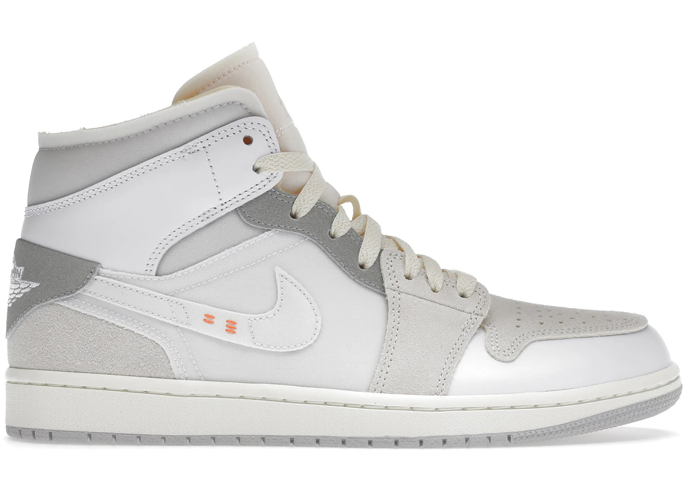 Jordan 1 Mid SE-Craft Inside Out White Grey