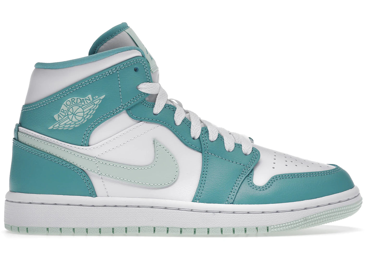 Jordan 1 Mid-Washed Teal (Women's)