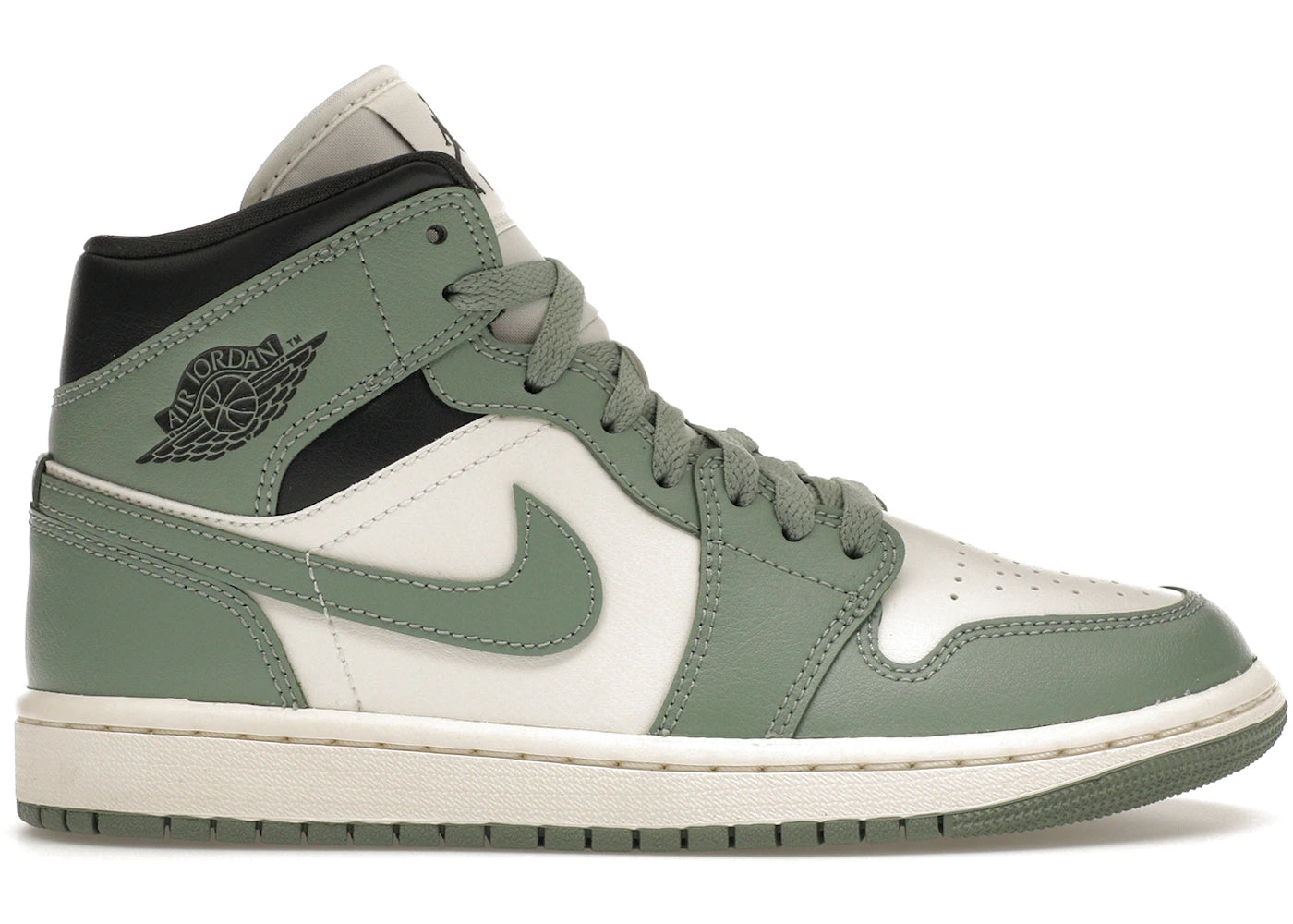 Jordan 1 Mid-Jade Smoke (Women's)