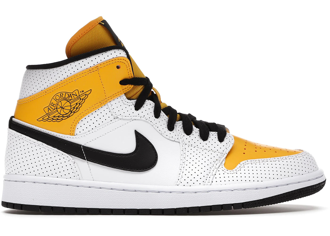 Jordan 1 Mid Laser Orange (Femme)