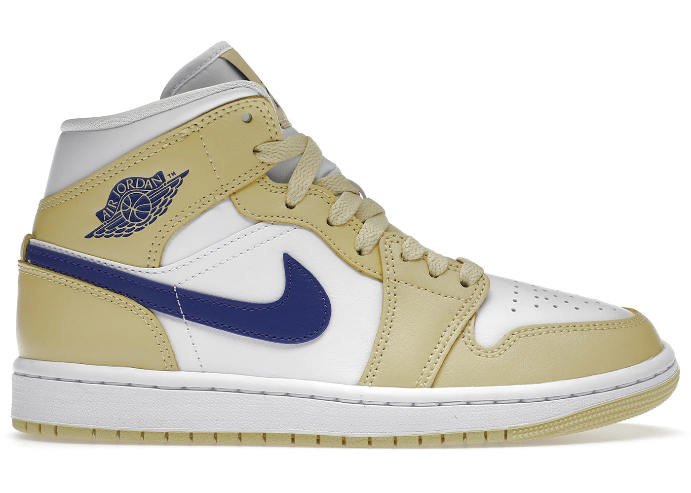 Jordan 1 Mid-Lemon Wash Lapis (Femme)