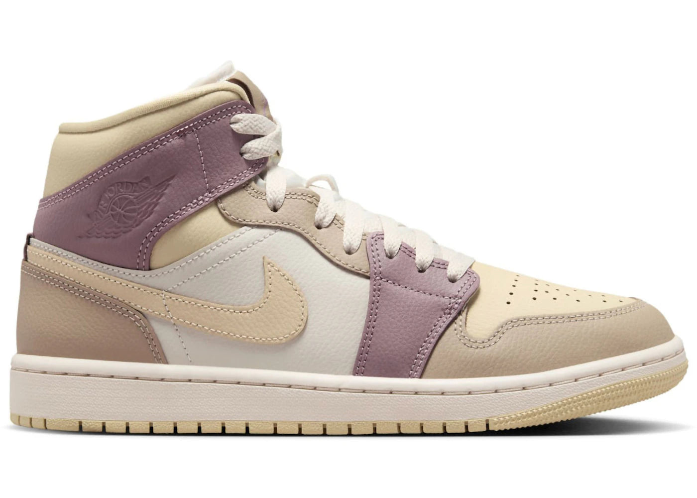 Jordan 1 Mid-Light Orewood Brown Taupe Grey (Women's)