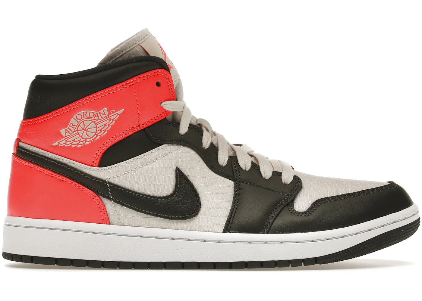 Jordan 1 Mid-Newsprint Light Orewood Brown (Women's)