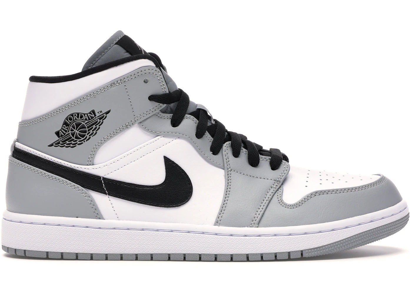 Jordan 1 Mid-Light Smoke Grey