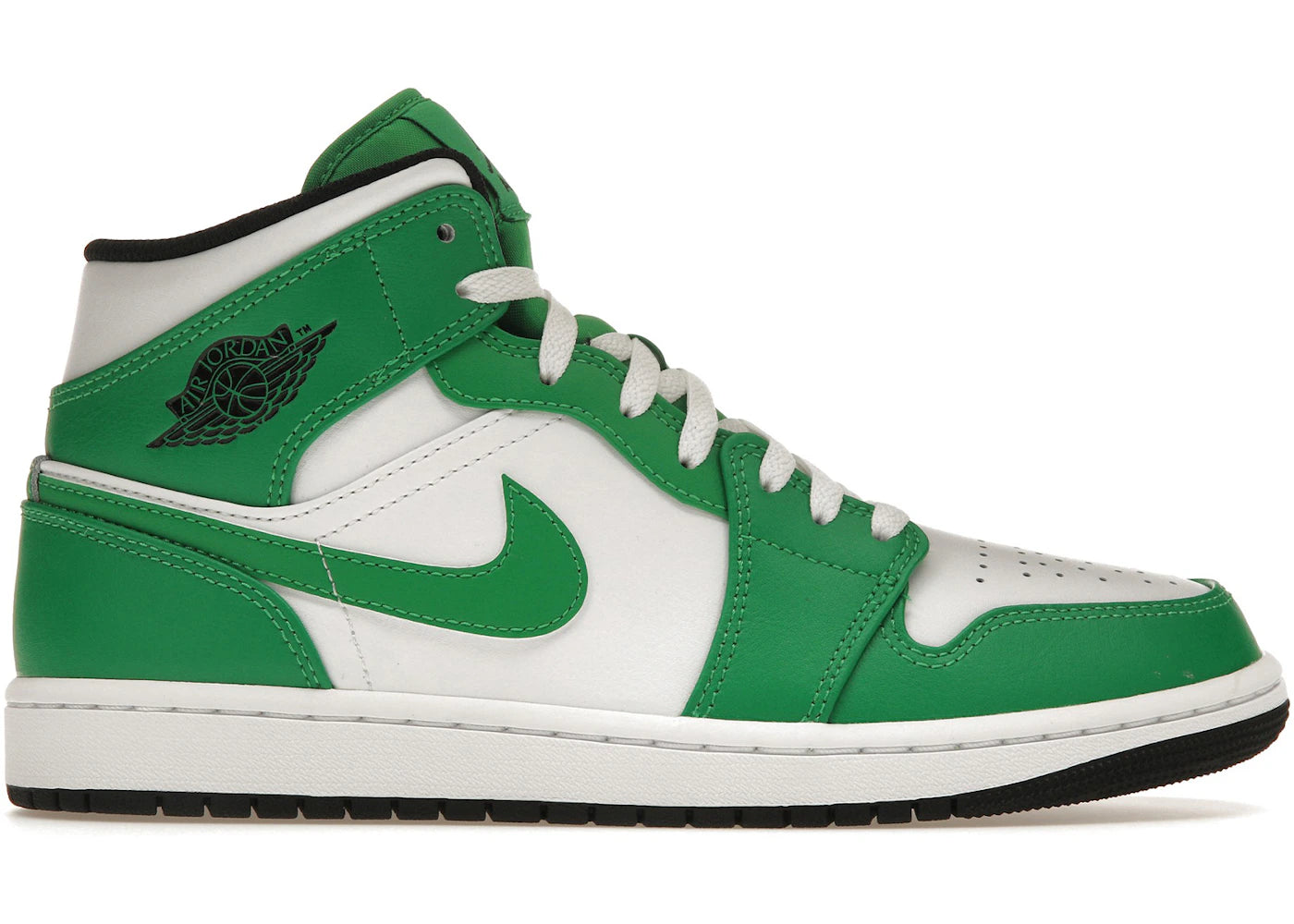 Jordan 1 Mid-Lucky Green