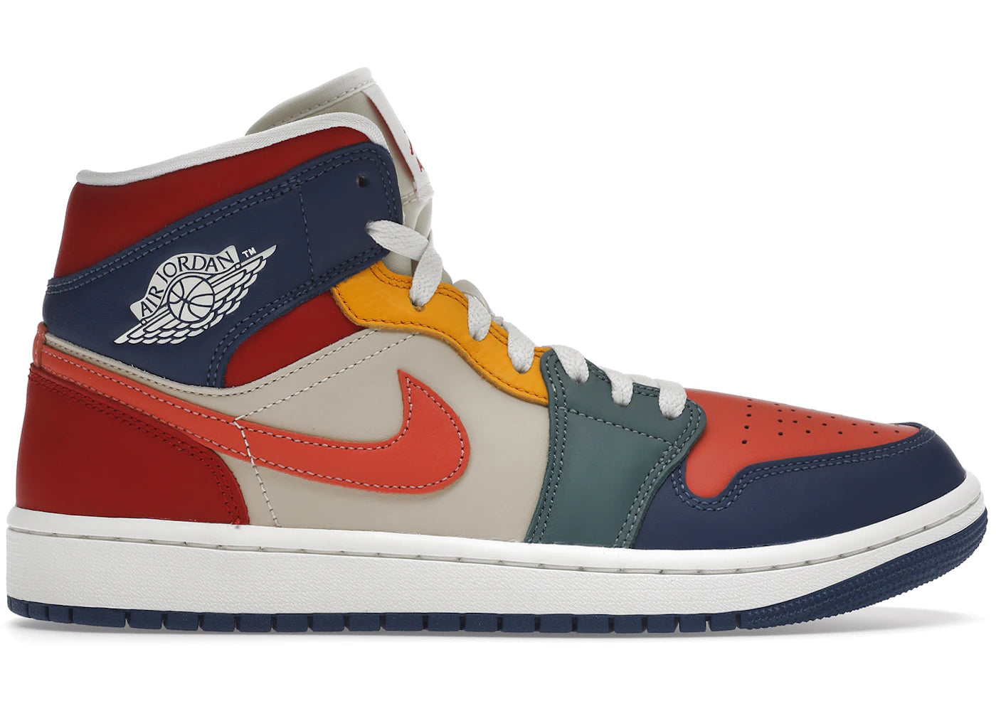 Jordan 1 Mid SE-Multi Color (2022) (Women's)