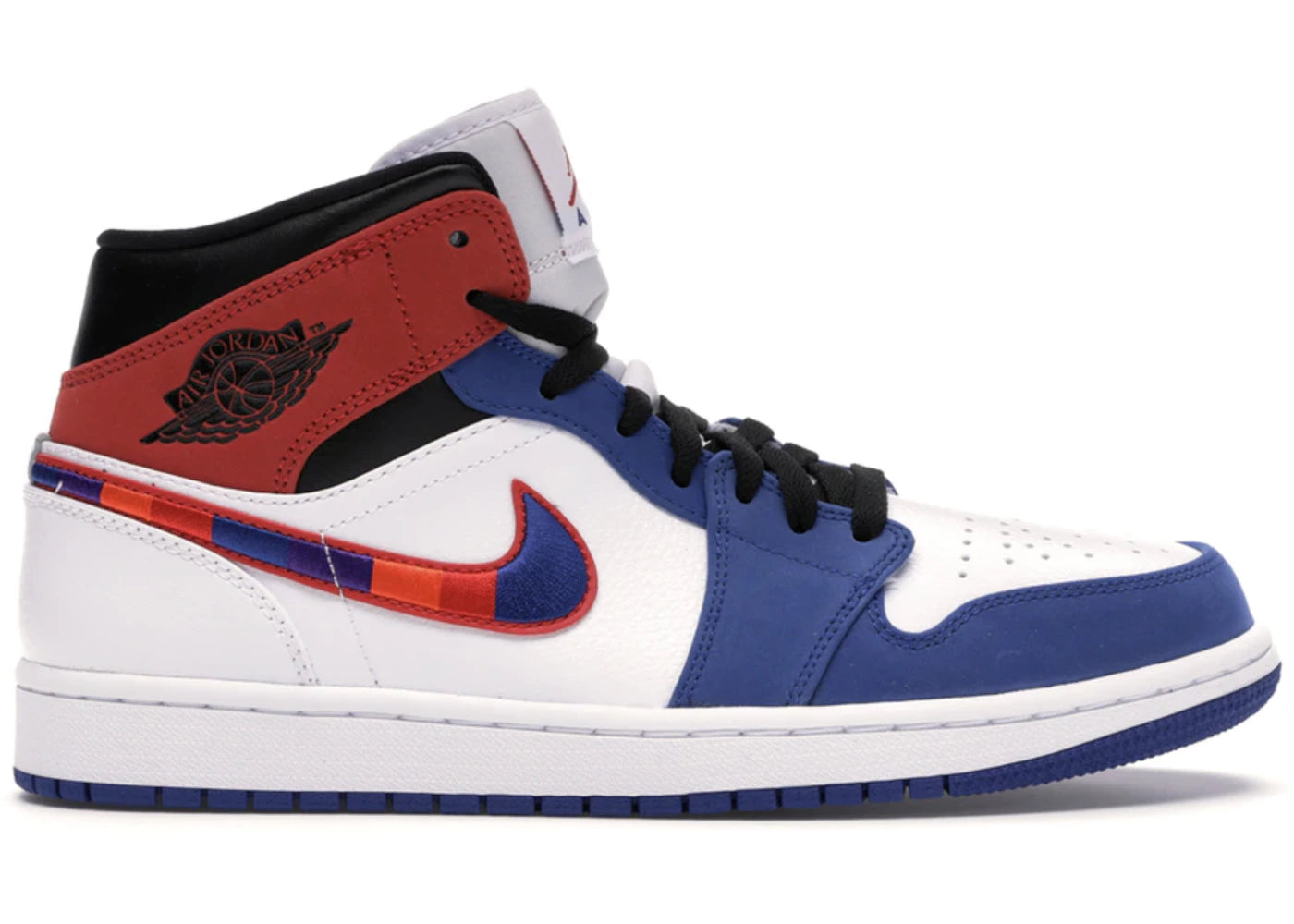 Jordan 1 Mid-Multi-Color Swoosh