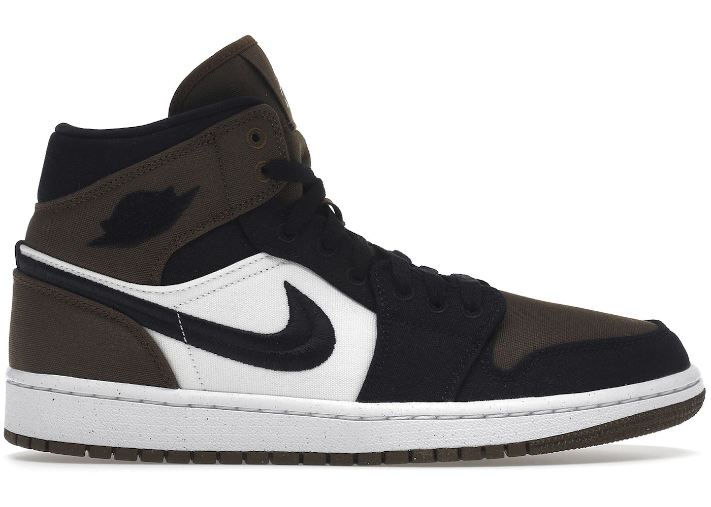Jordan 1 Mid-Olive Toe (Women's)