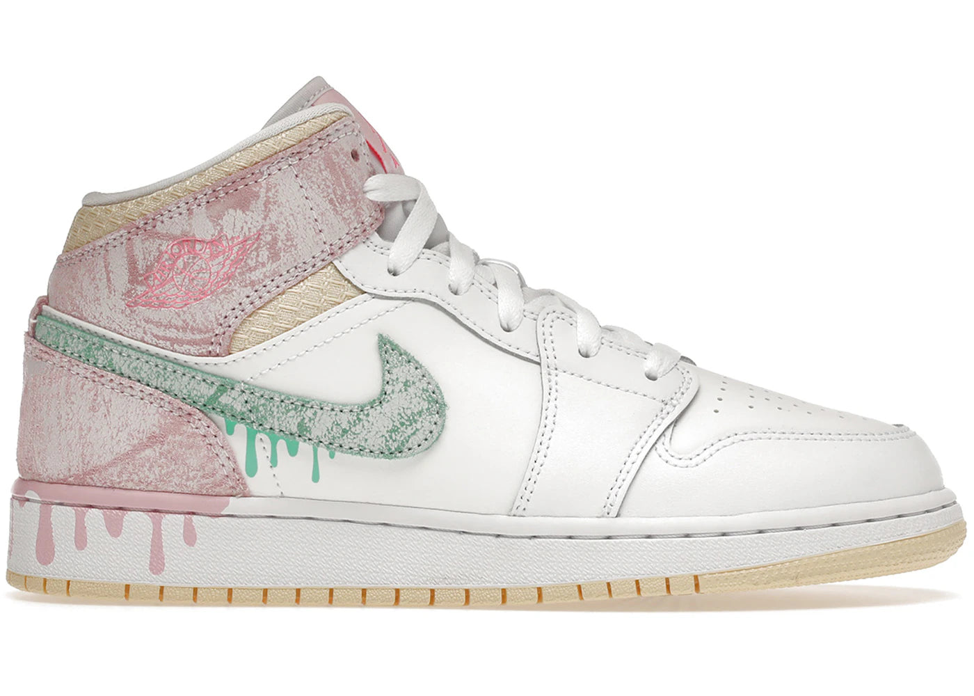 Jordan 1 Mid-Paint Drip (GS)