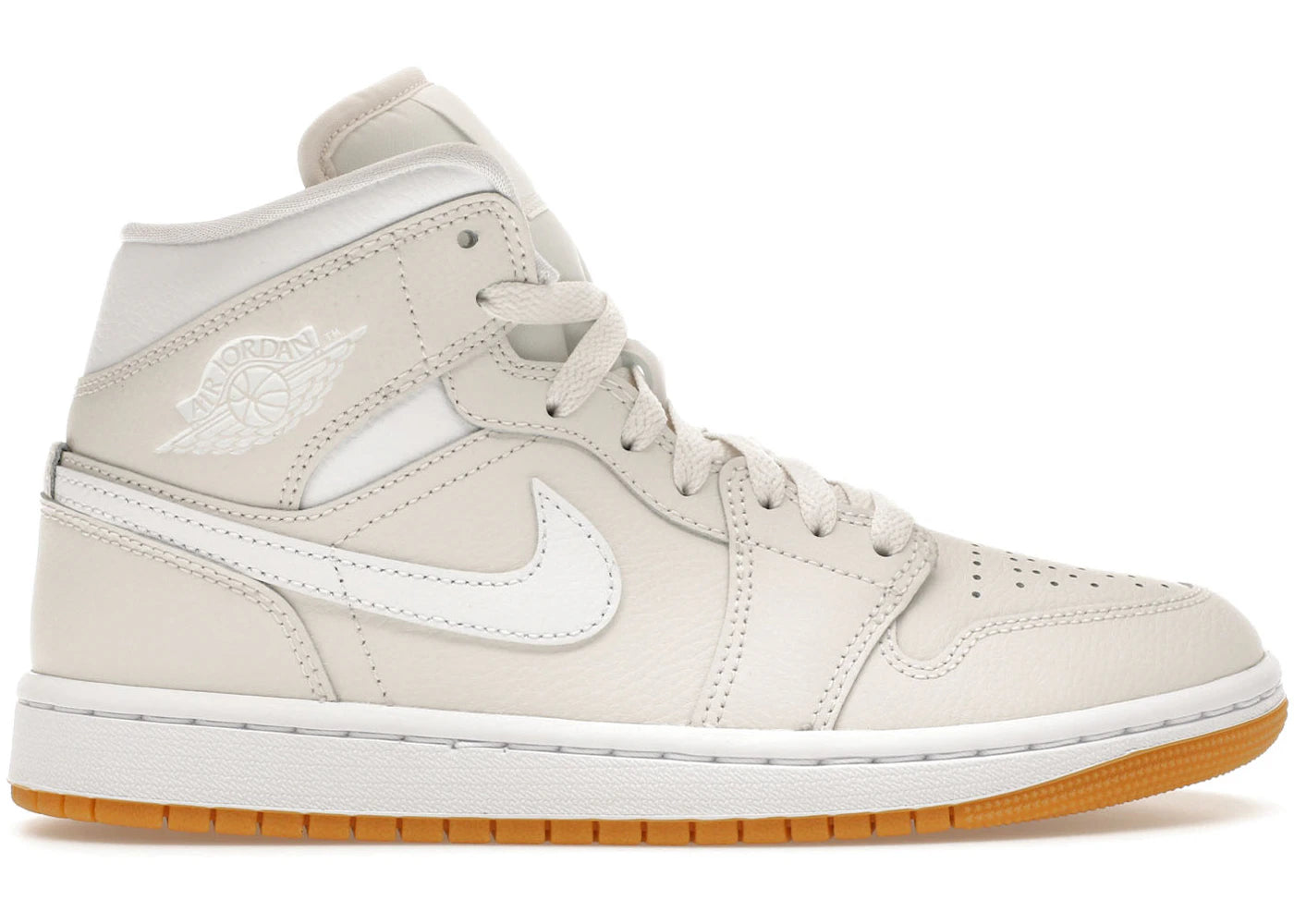 Jordan 1 Mid-Phantom Gum (Women's)