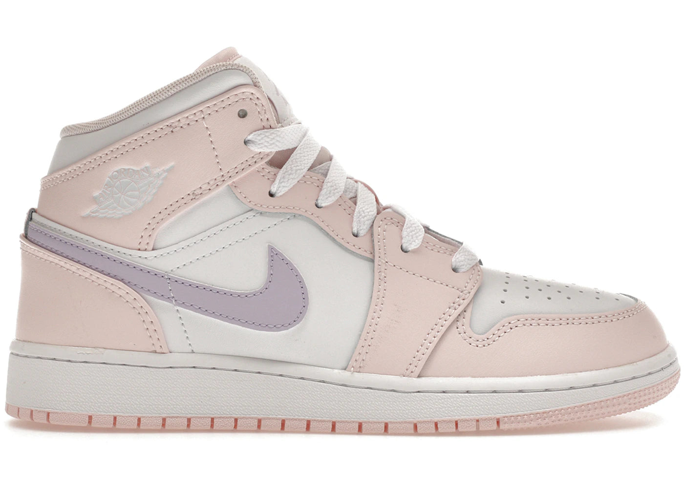 Jordan 1 Mid-Pink Wash (GS)