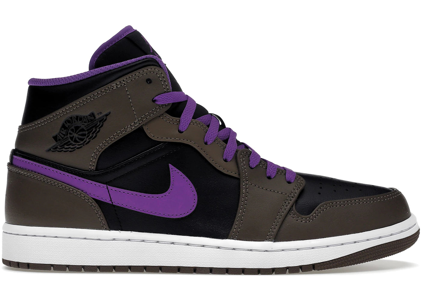 Jordan 1 Mid-Purple Mocha