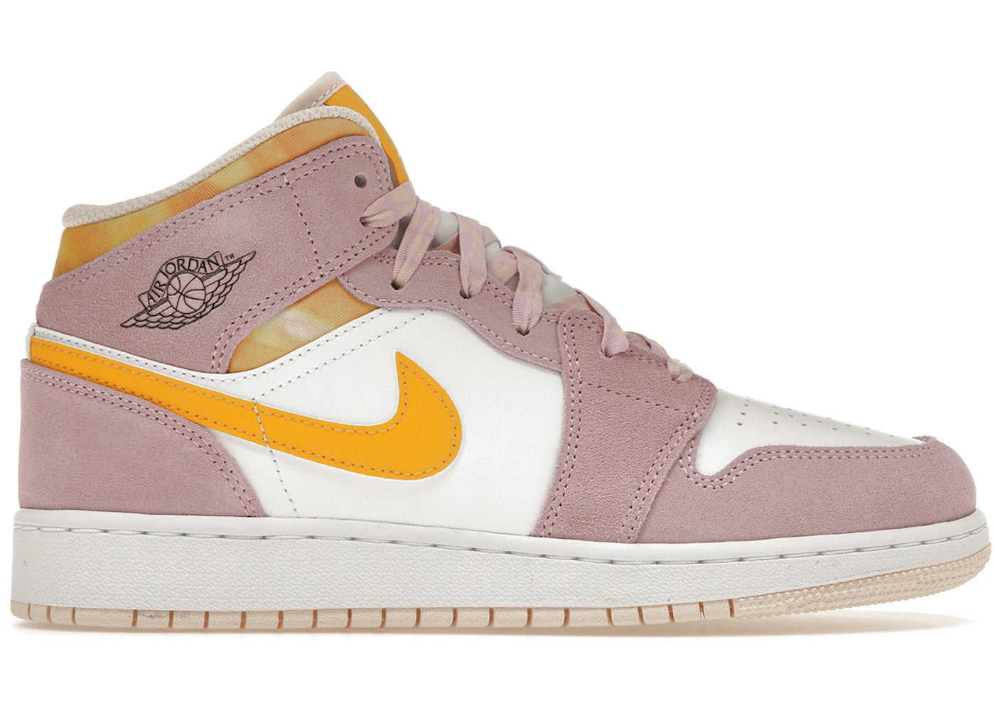 Jordan 1 Mid SE-Rose arctique (GS)