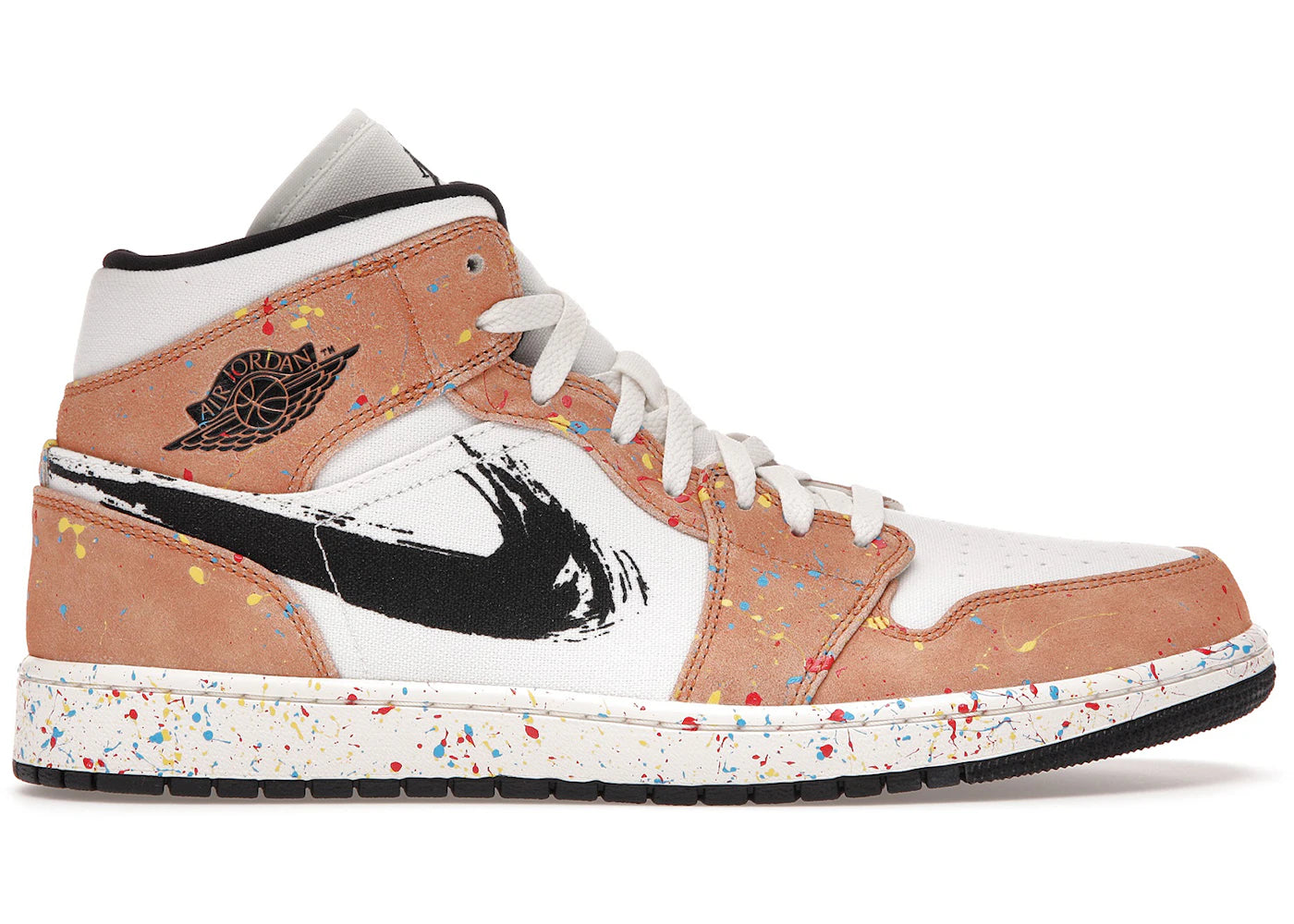Jordan 1 Mid SE-Brushstroke