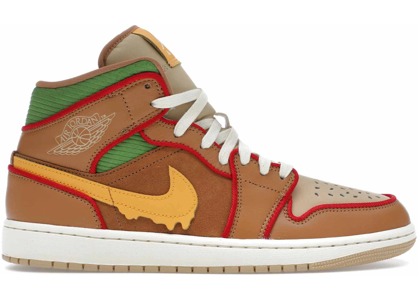 Jordan 1 Mid SE-Cheeseburger