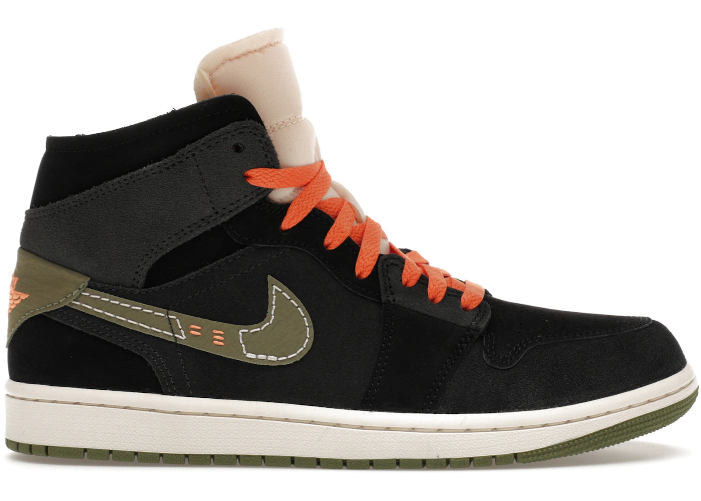 Jordan 1 Mid SE Craft-Anthracite Light Olive