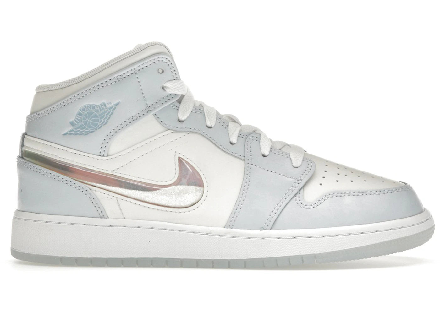 Jordan 1 Mid SE-Glitter Swoosh (GS)