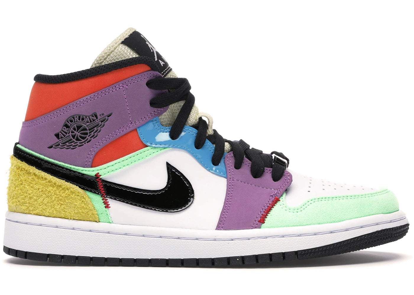 Jordan 1 Mid SE-Multi-Color (Women's)