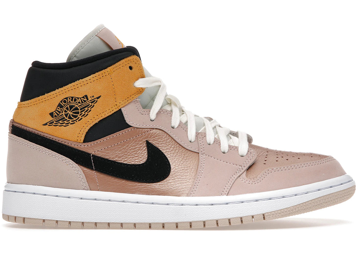 Jordan 1 Mid SE-Particle Beige (Women's)