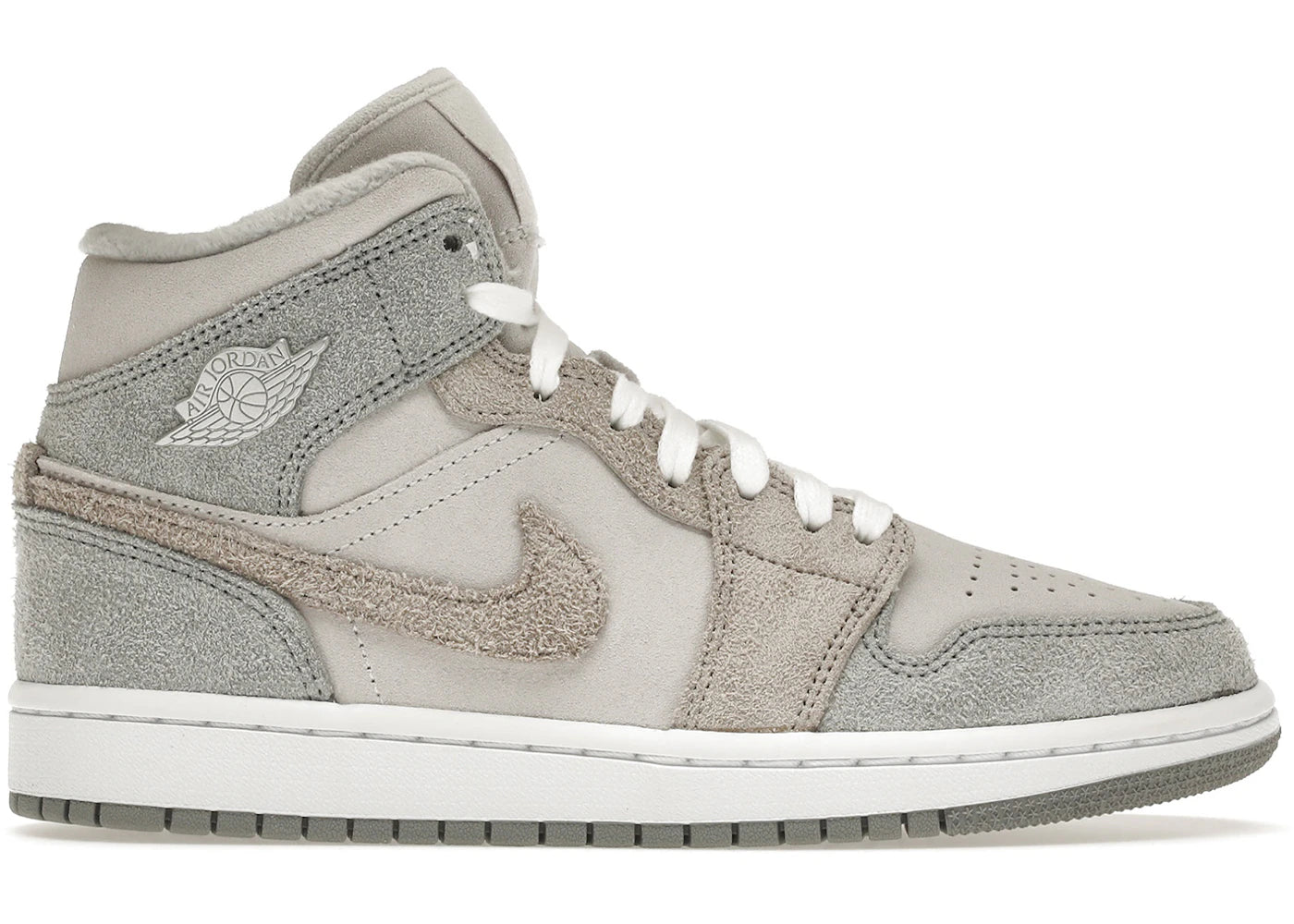 Jordan 1 Mid SE-Particle Grey (Women's)