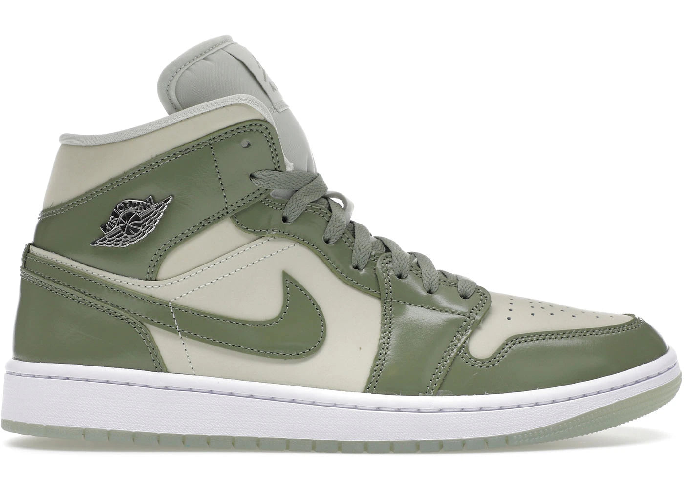 Jordan 1 Mid SE - Vert Huile Verre de Mer (Femme)