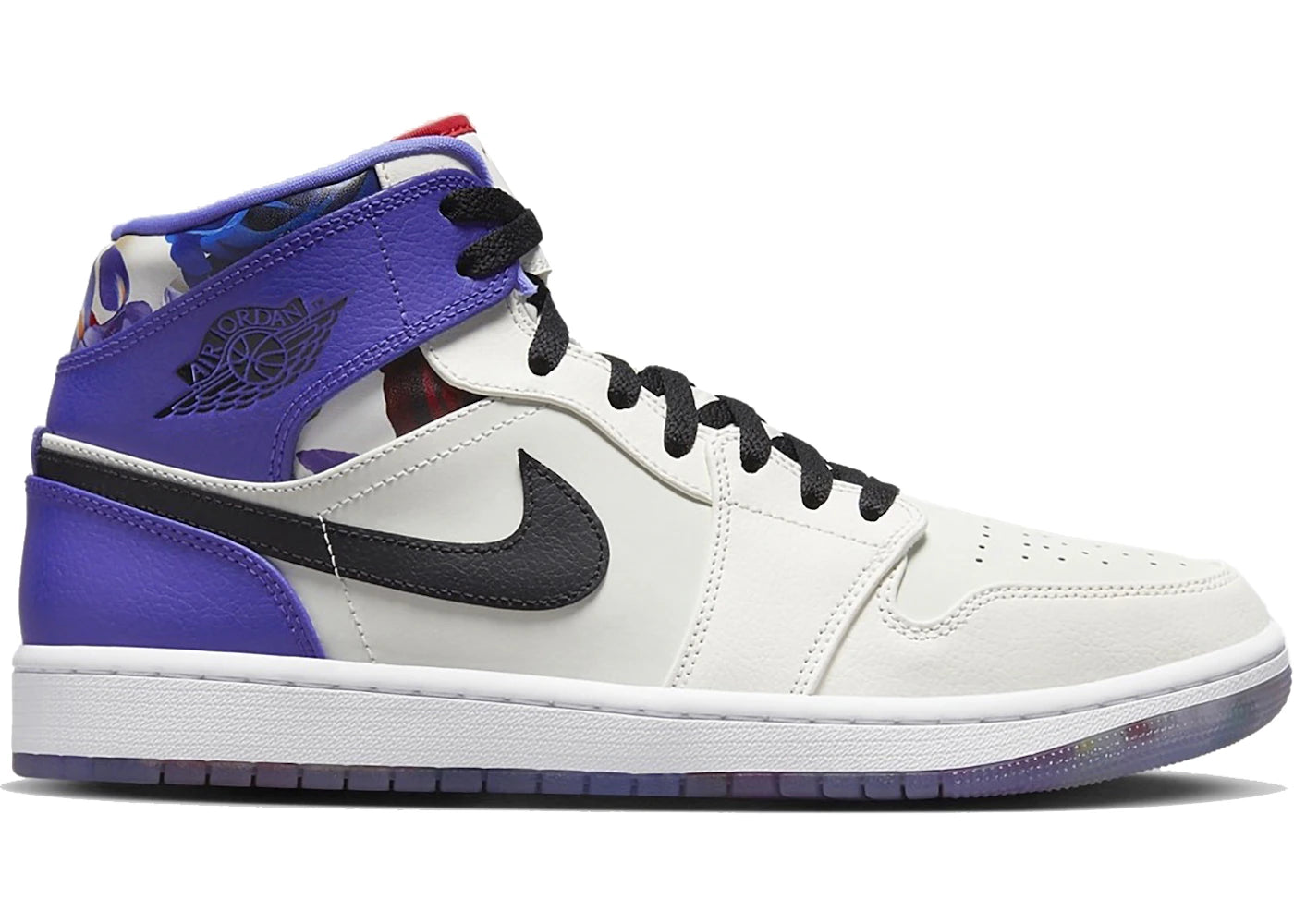 Jordan 1 Mid SE-Valentine's Day Flowers