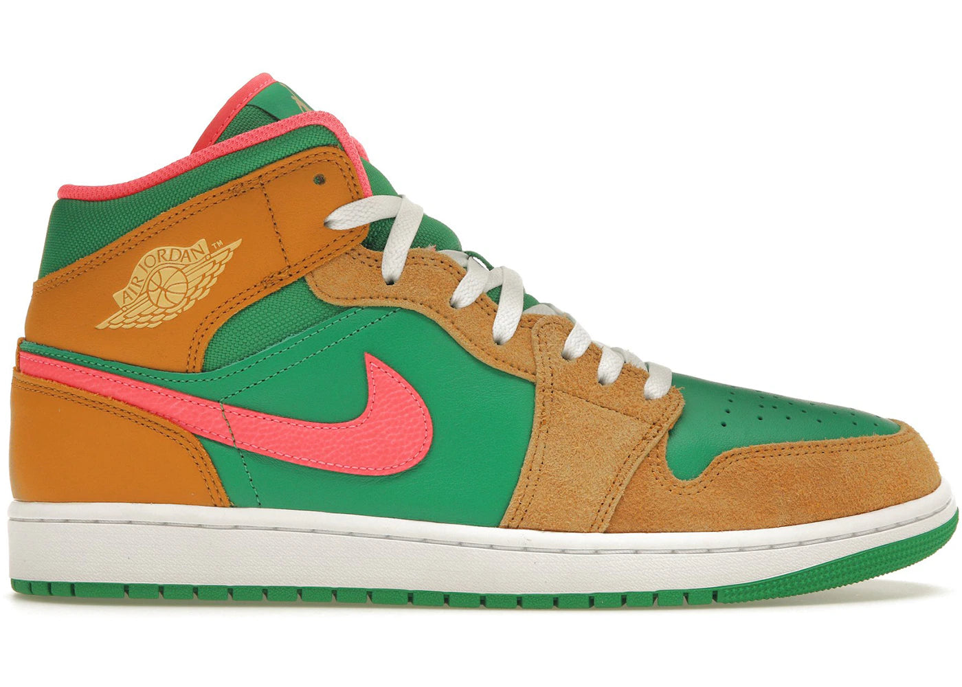 Jordan 1 Mid SE-Wheat Watermelon