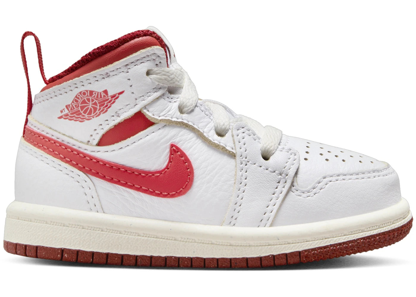 Jordan 1 Mid SE-White Dune Red Sail Lobster (TD)