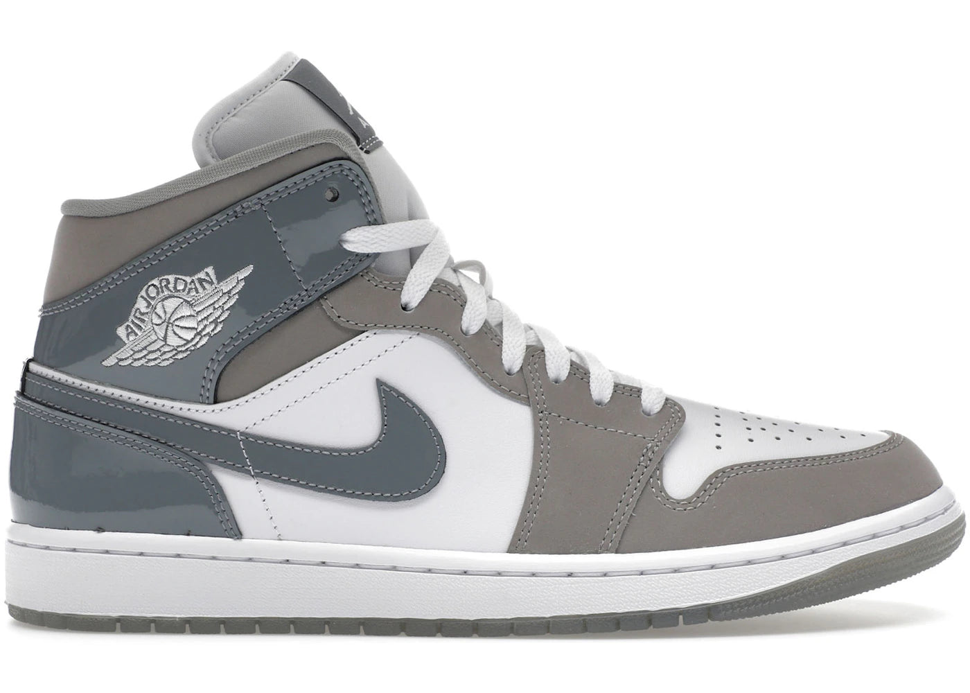 Jordan 1 Mid SE-White Medium Grey Cool Grey