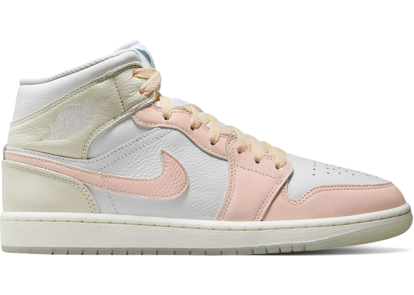 Jordan 1 Mid SE - Blanc Verre de Mer Bleu Glacier Goyave Glace