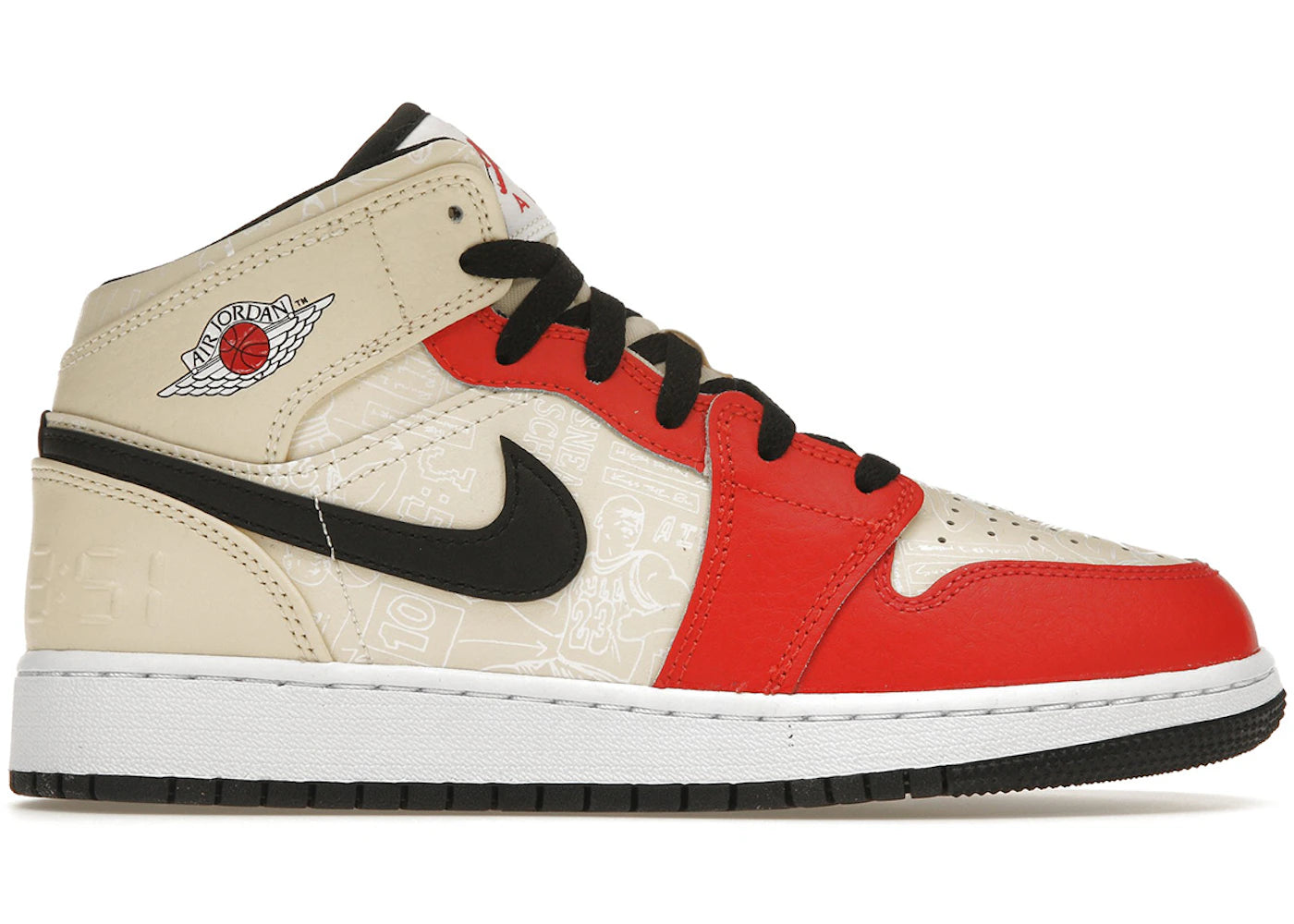 Jordan 1 Mid SS-'88 Dunk Contest (GS)
