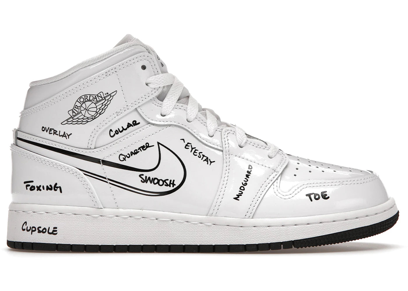 Jordan 1 Mid-Schematic (GS)