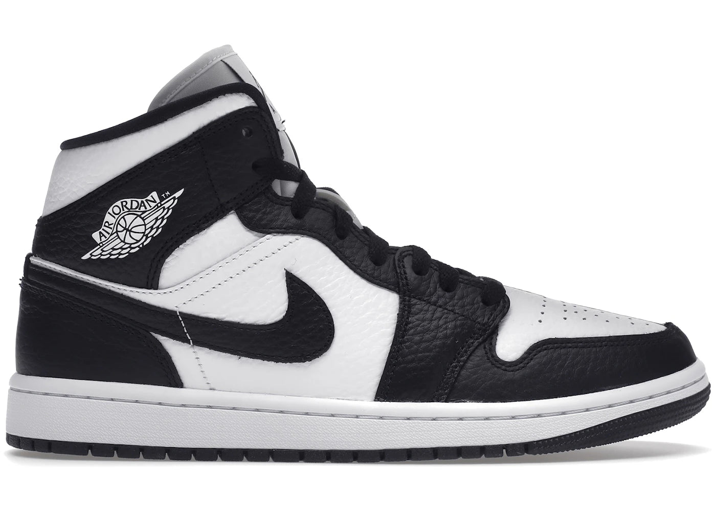 Jordan 1 Mid Split-Black White (Women's)