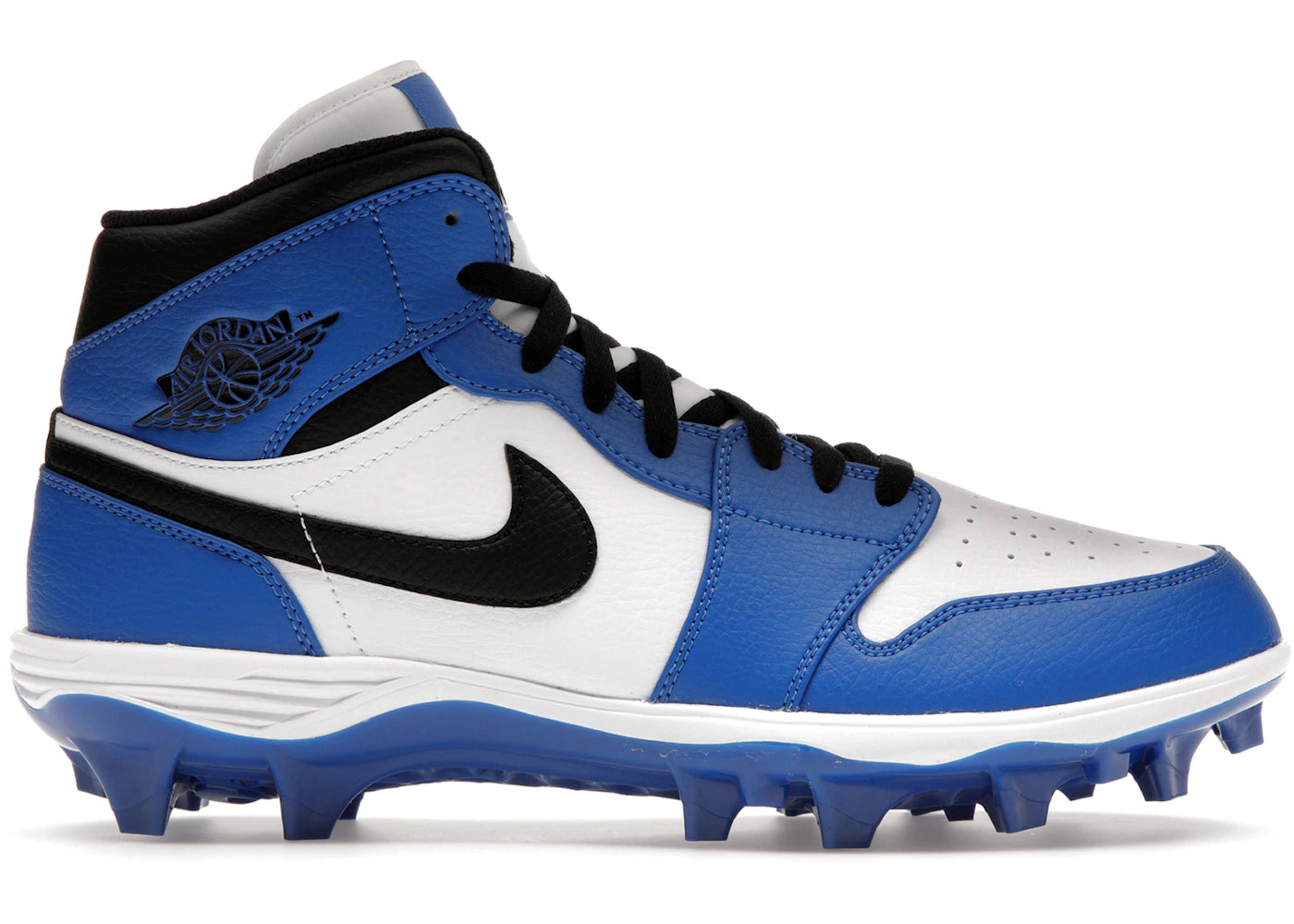 Jordan 1 Mid TD Cleat-Game Royal
