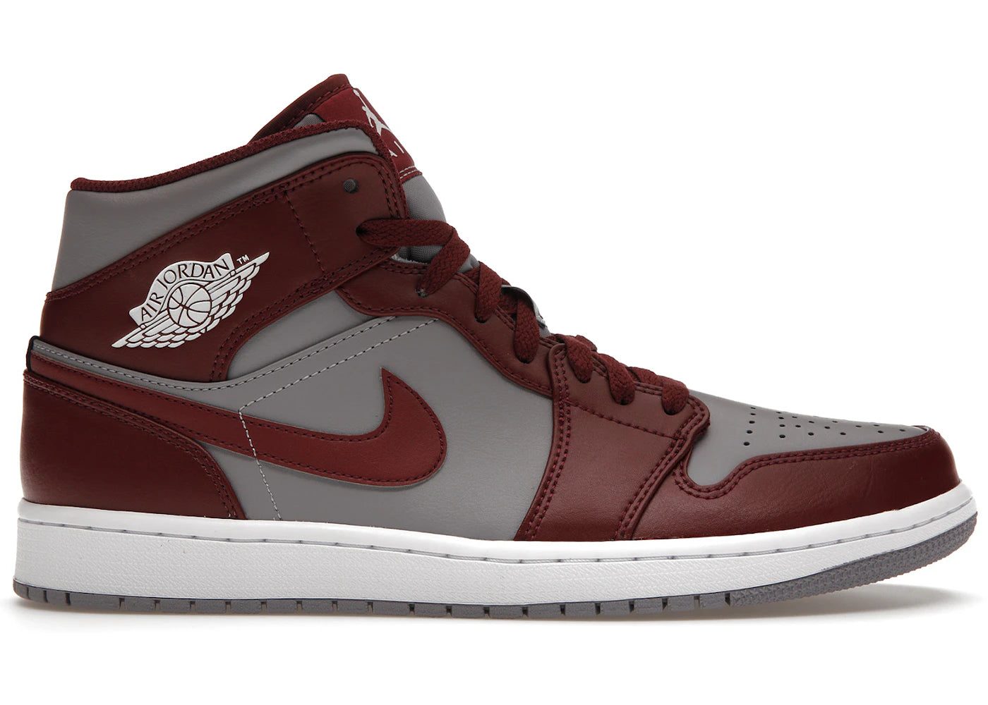 Jordan 1 Mid-Cherrywood Red
