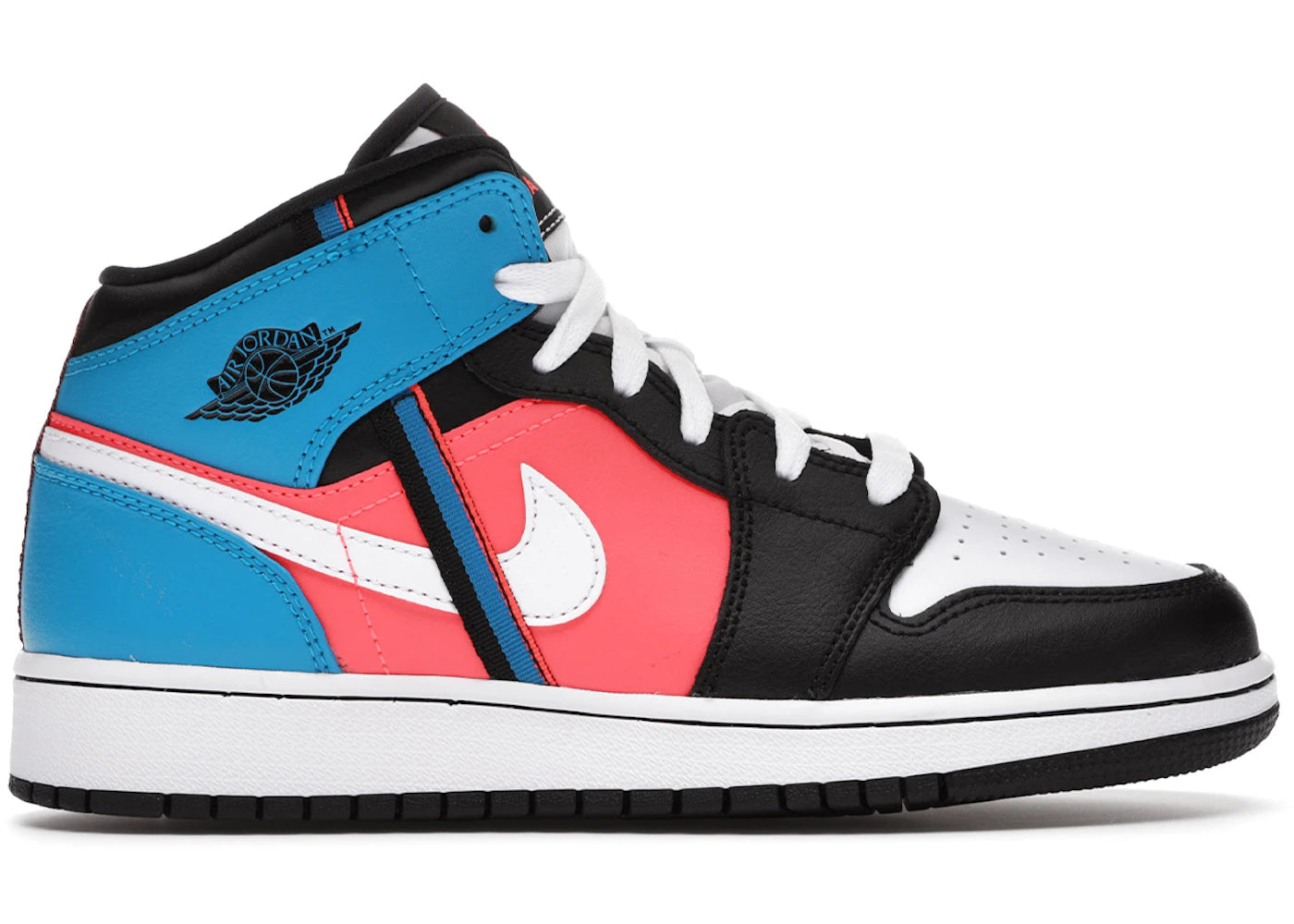 Jordan 1 Mid-Tri Color Ribbons (GS)