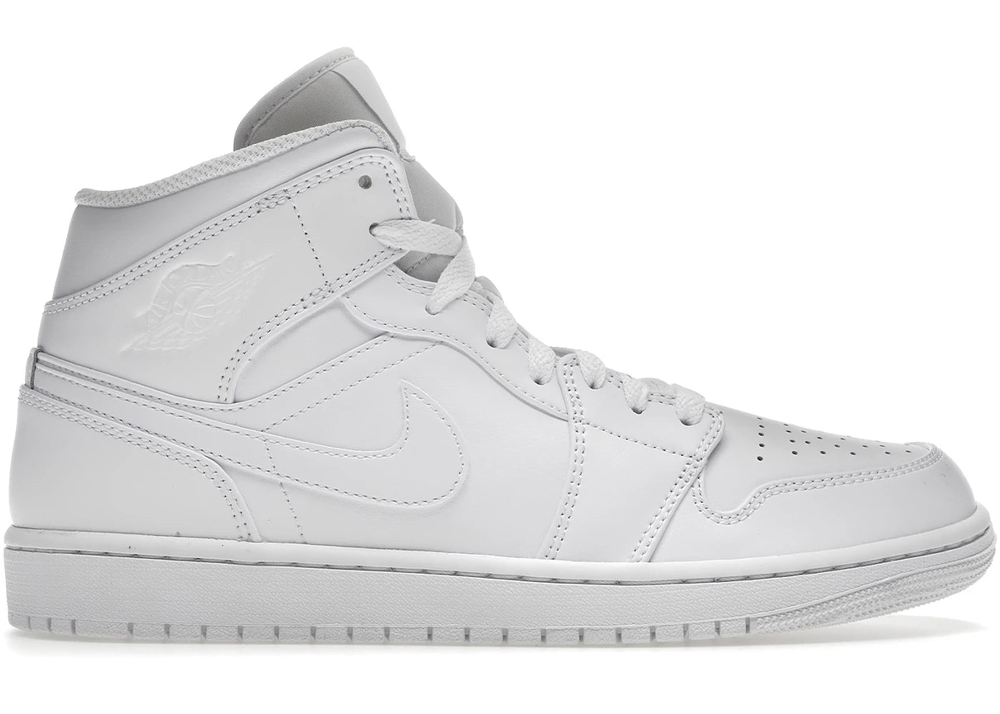 Jordan 1 Mid-Triple White