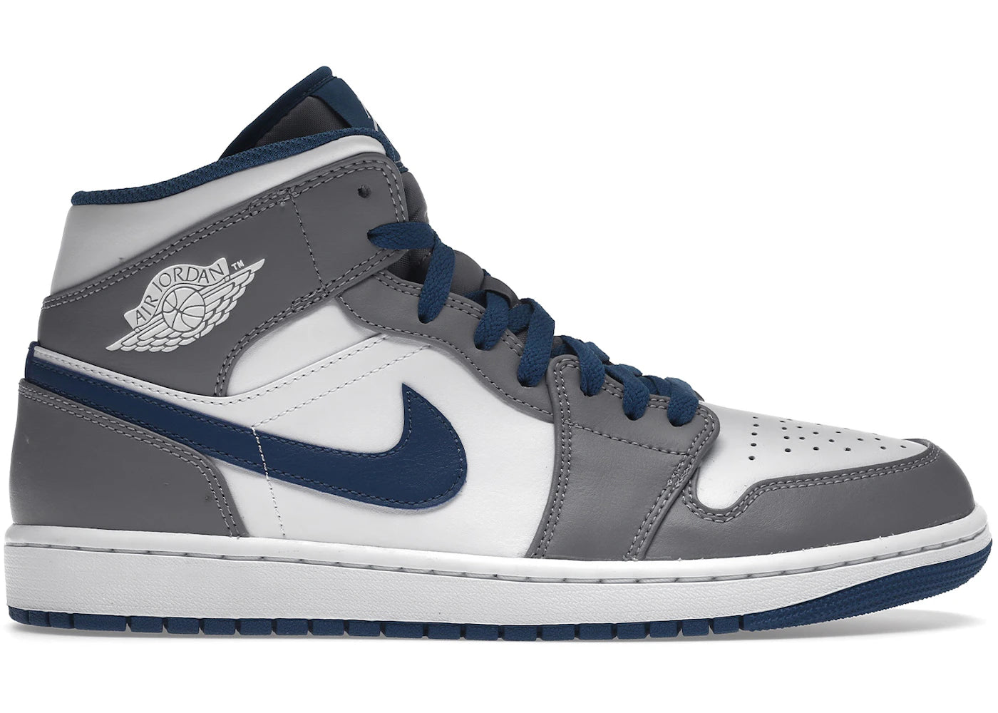 Jordan 1 Mid-True Blue