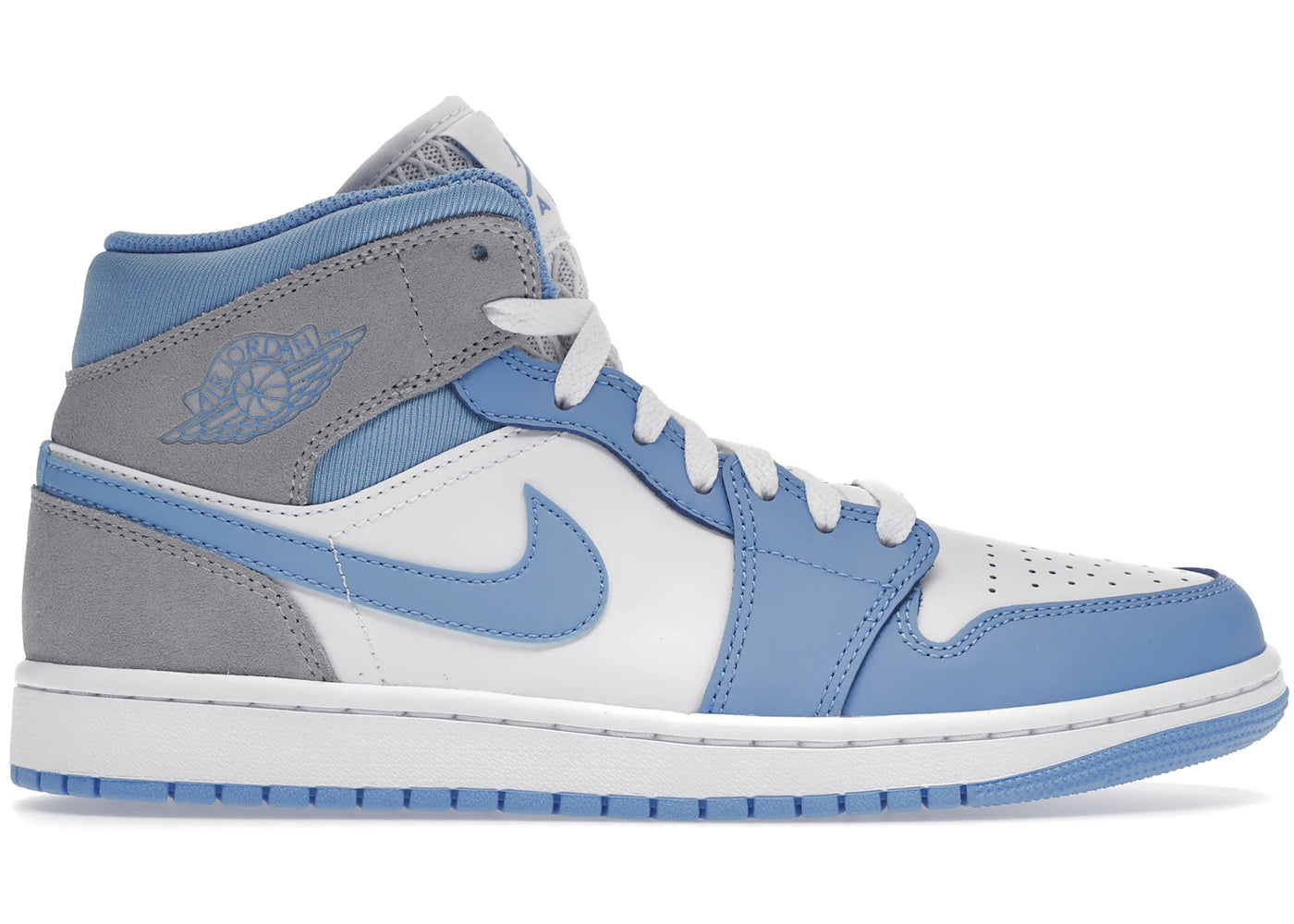 Jordan 1 Mid-University Blue Grey